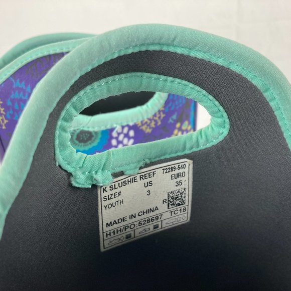 Bogs Girls Sz 3 Purple Winter Snow / Rain Mud Boots Insulated Waterproof - Picture 6 of 9